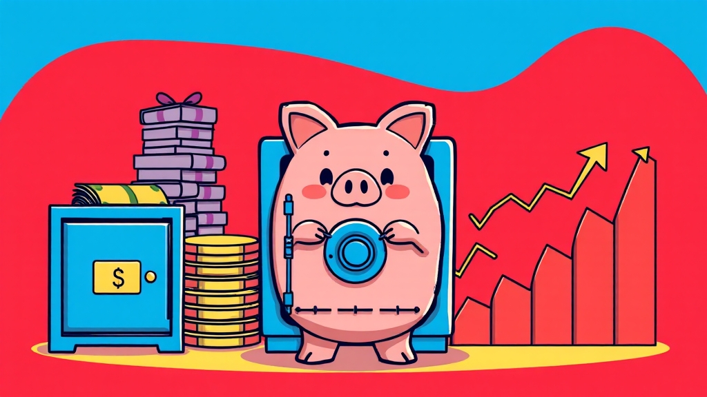 고금리 상품 찾는 방법 (cartoon 스타일)