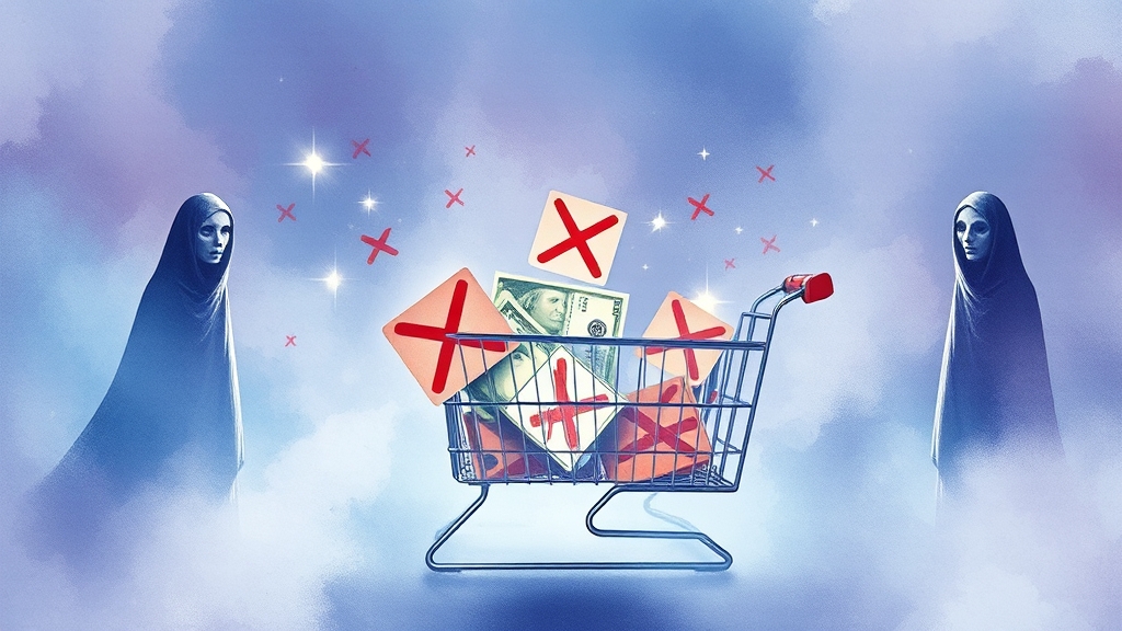 소비쿠폰 사용, 이것만 주의! (watercolor 스타일)