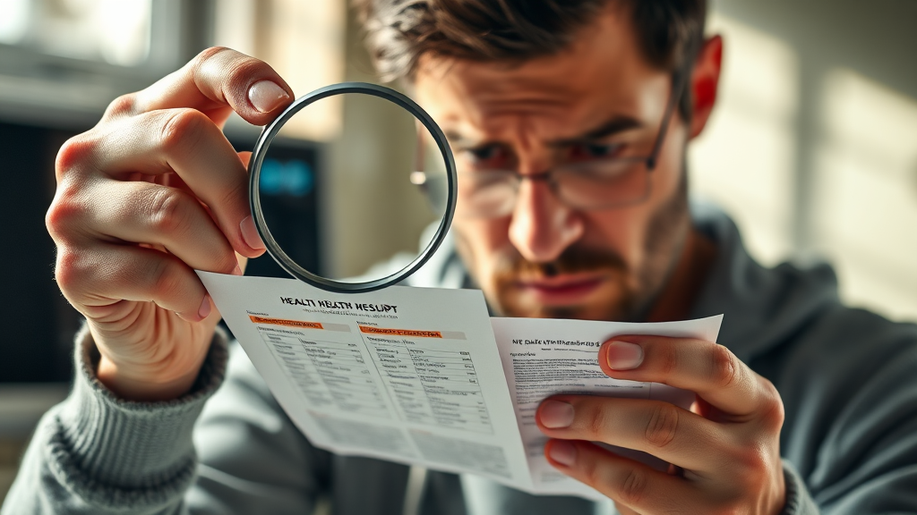 건강검진, 맹신은 금물! (realistic 스타일)