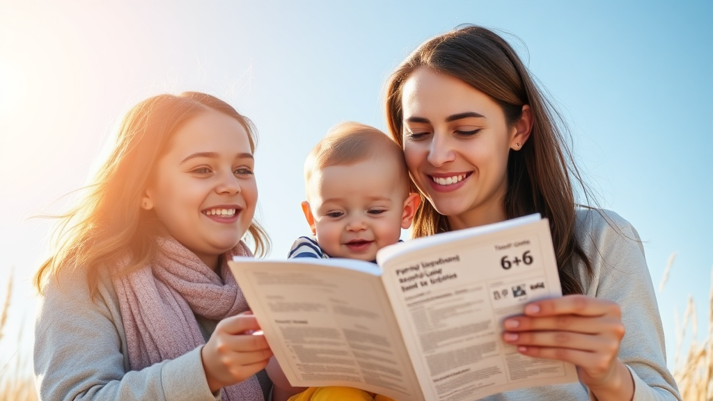 육아휴직 추가 정보 및 팁 (realistic 스타일)