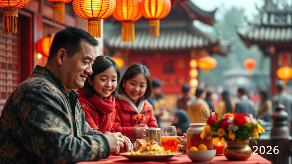 2026년 음력 날짜 완벽 정리 (realistic 스타일)