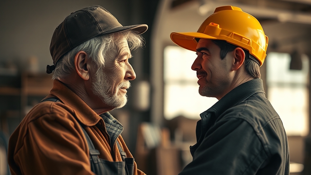 세대별 영향은 어떻게 다를까? (realistic 스타일)