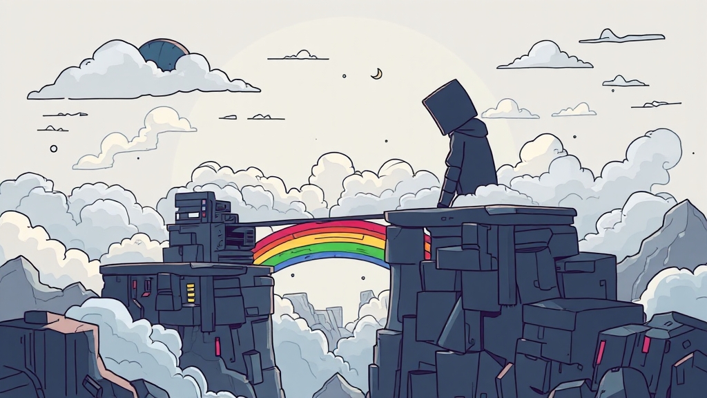 클라우드 단점 및 보안 이슈 (illustration 스타일)