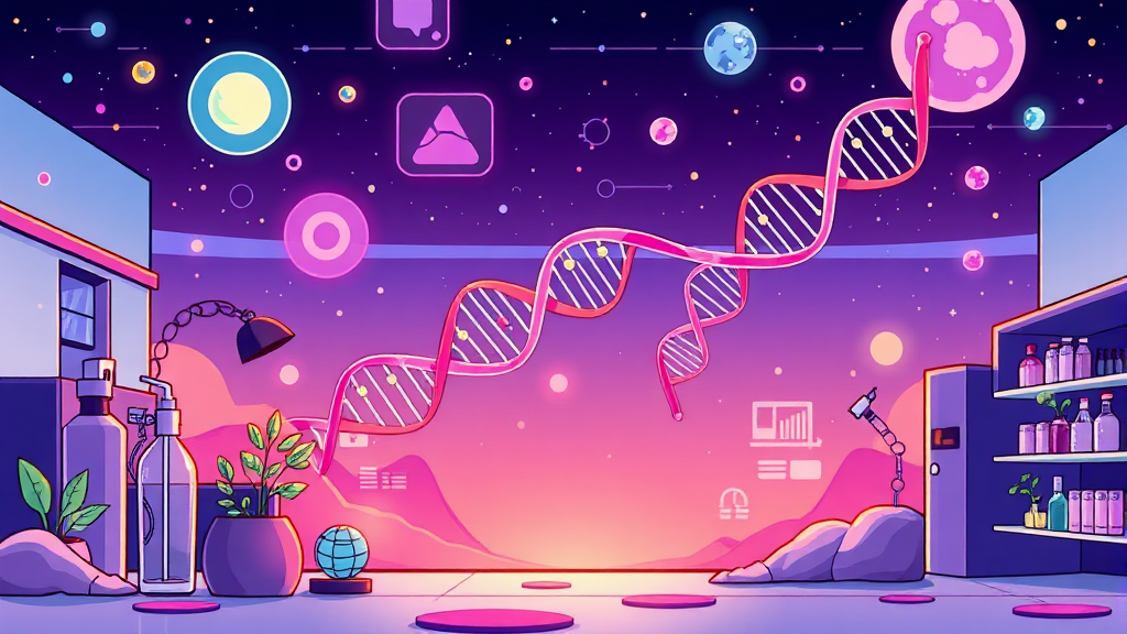 기술 및 사업 강점 (cartoon 스타일)