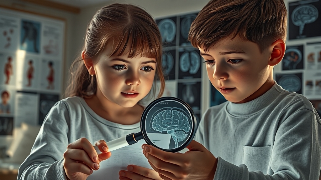 진단 방법 및 시기 (realistic 스타일)