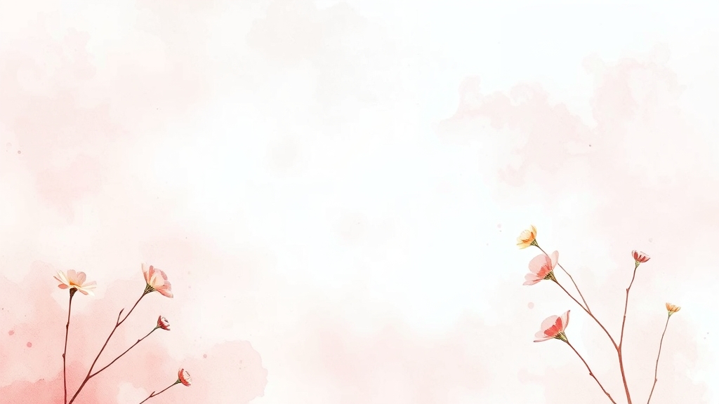 수술 부위 관리, 어떻게 해야 할까요? (watercolor 스타일)