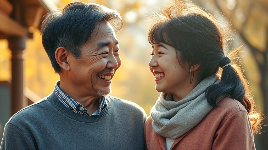 전유성 가족 관계와 유족 (realistic 스타일)