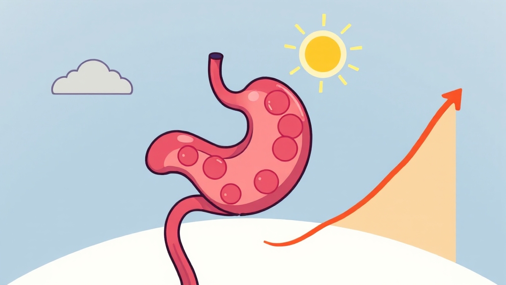 췌장암 치료 방법과 변화 (cartoon 스타일)