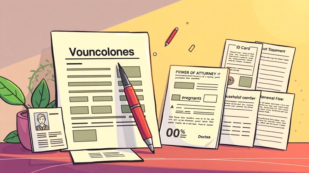 2025 에너지바우처 신청 방법·지원금액·사용처 총정리 8 필요 서류는 무엇인가요? (cartoon 스타일)