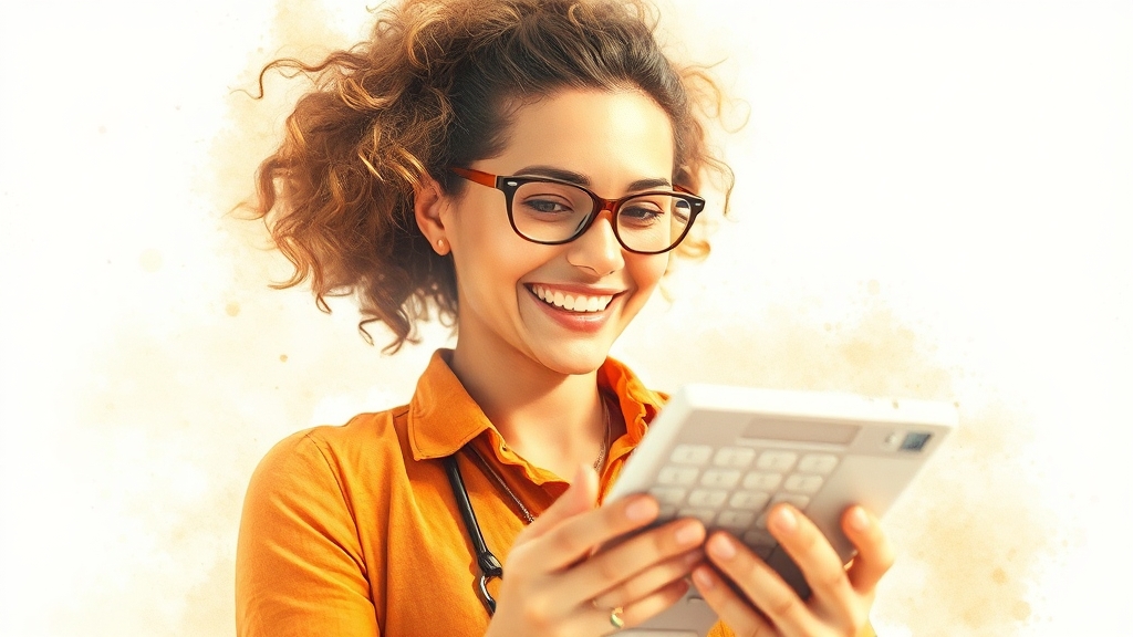 연차 환급금 계산법 (watercolor 스타일)