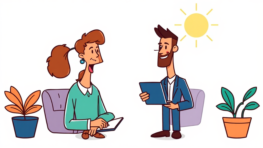 미소금융 취업성공대출, 어떤 점이 좋을까요? (cartoon 스타일)