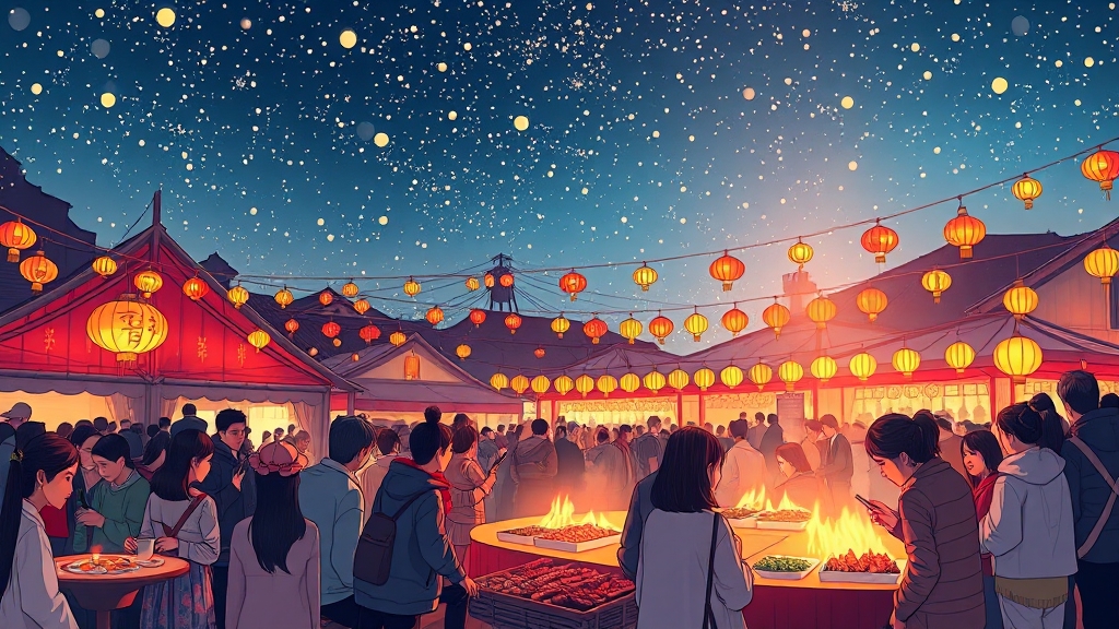 축제별 주요 프로그램 (illustration 스타일)