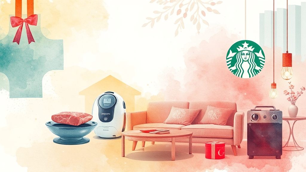 계열사별 핵심 혜택 (watercolor 스타일)