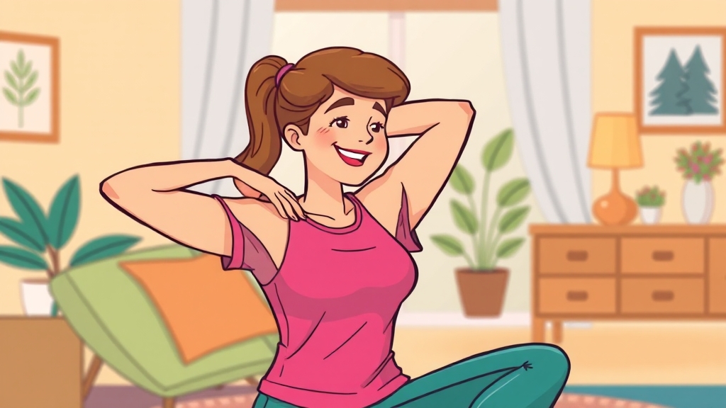 개인별 오십견 치료 방법 및 후기 (cartoon 스타일)