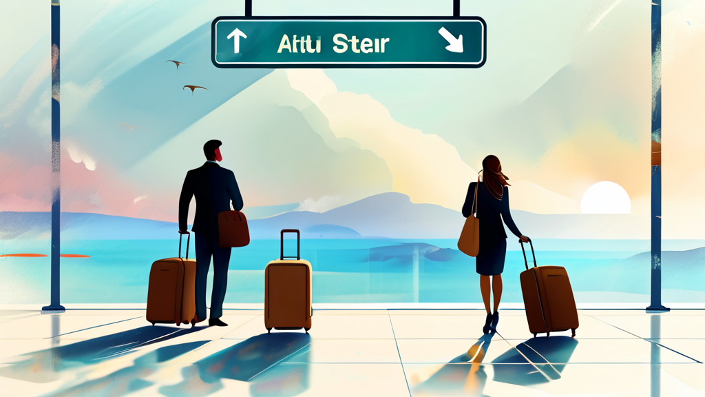 출국세 2만원 인상, 무엇이 달라지나? (watercolor 스타일)