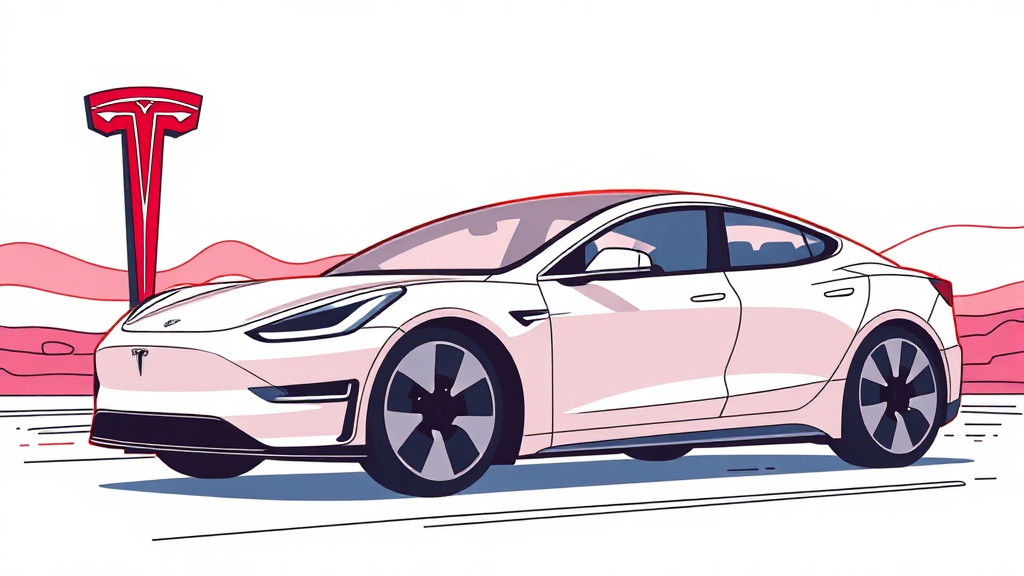 국내 전기차 시장, 어떻게 바뀔까? (illustration 스타일)