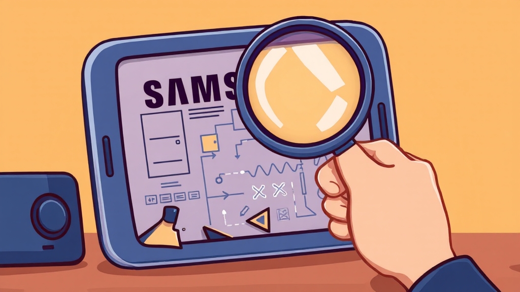 문제 해결: 자가 점검 및 AS (cartoon 스타일)