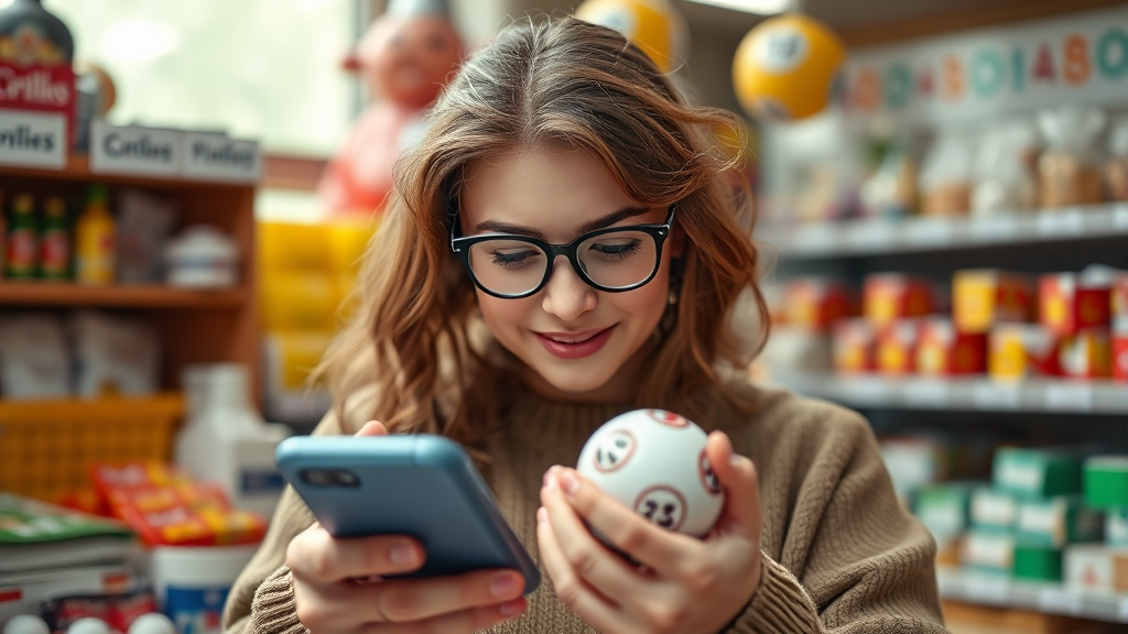 동행복권 앱 vs 모바일 웹: 나에게 맞는 선택은? (realistic 스타일)