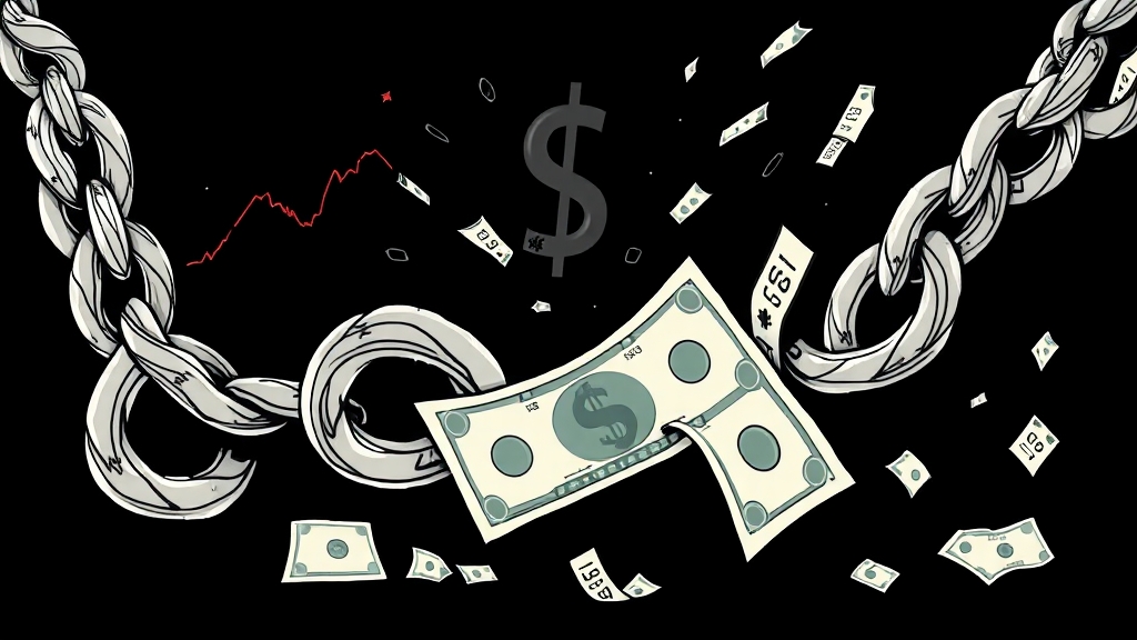 셧다운 관련 주요 이슈: 금리, 환율, 부채 (illustration 스타일)