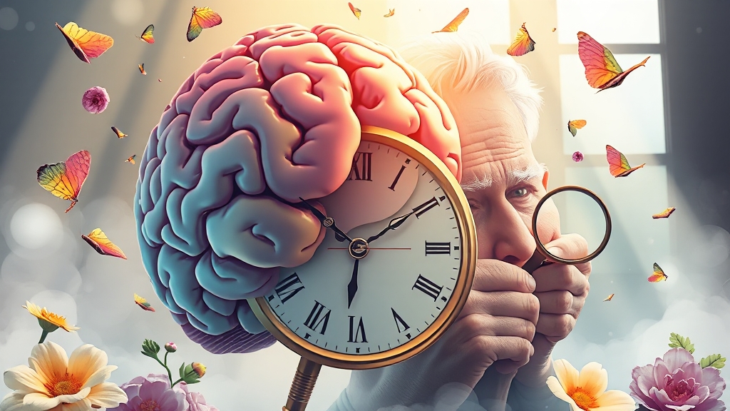 치매란 무엇일까요? (illustration 스타일)