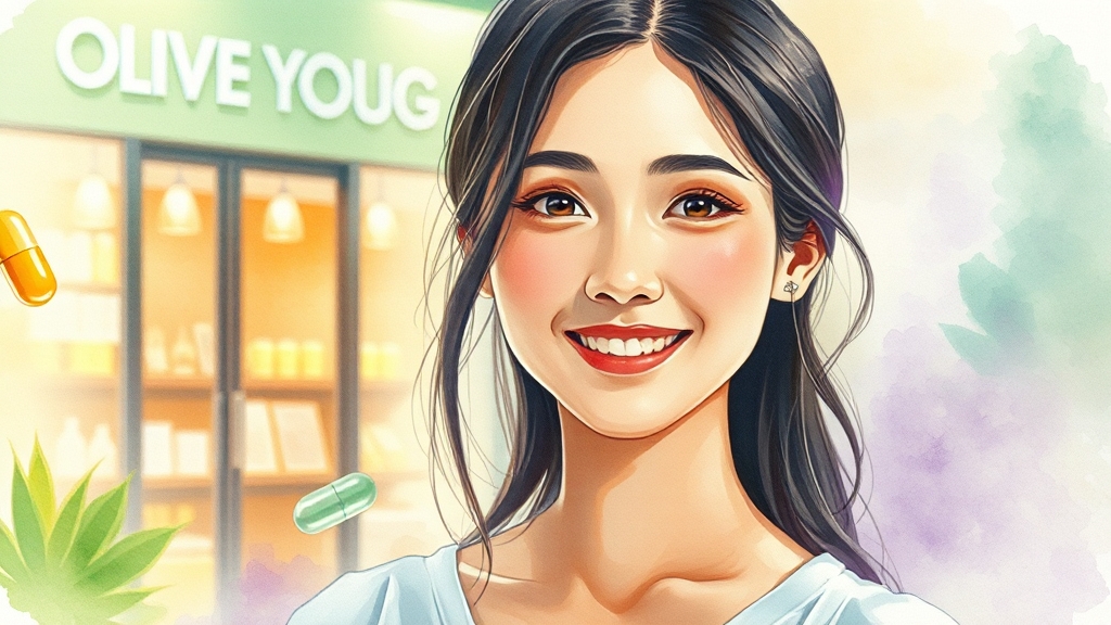 여에스더 루테인 지아잔틴 소개 (watercolor 스타일)