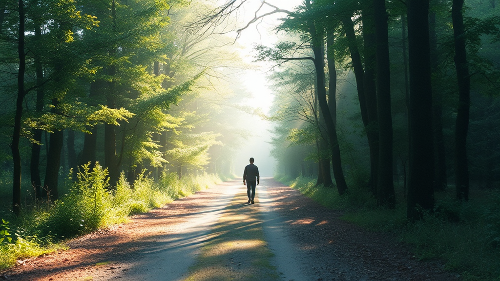 거리두기의 긍정적 효과 (watercolor 스타일)