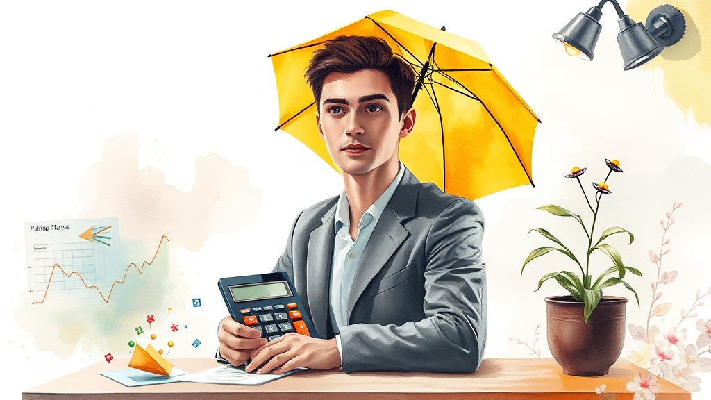 절세 핵심은 ‘필요경비’ 인정받기! (watercolor 스타일)