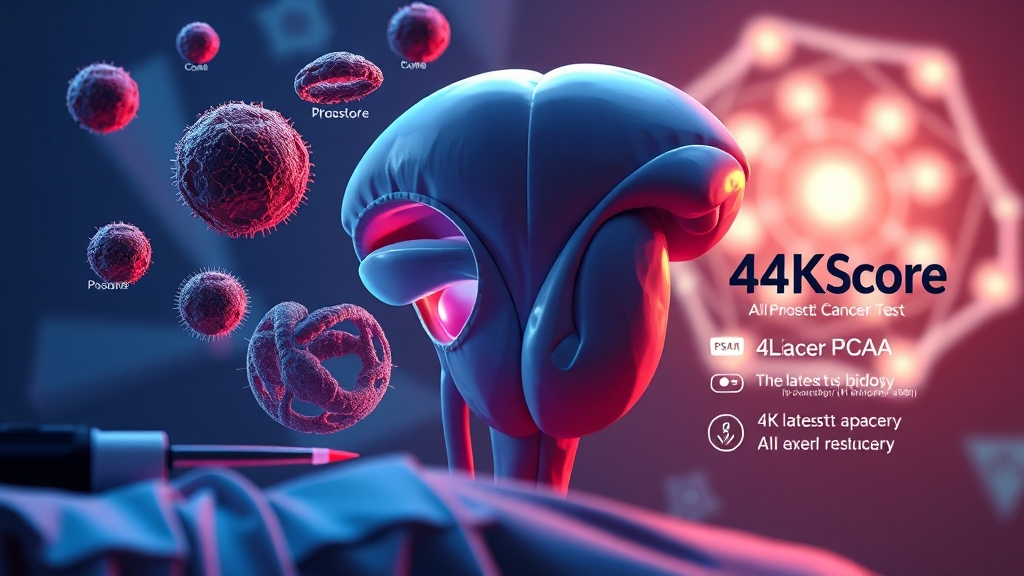 PSA 검사의 한계, 최신 연구는? (illustration 스타일)