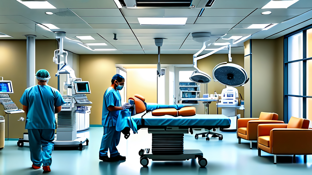 허리디스크 수술, 병원 선택 시 고려해야 할 사항 (realistic 스타일)