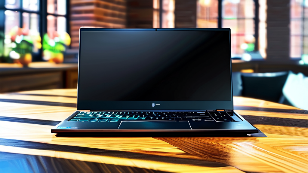 AI 시대의 핵심, 인텔 코어 Ultra 프로세서 (realistic 스타일)