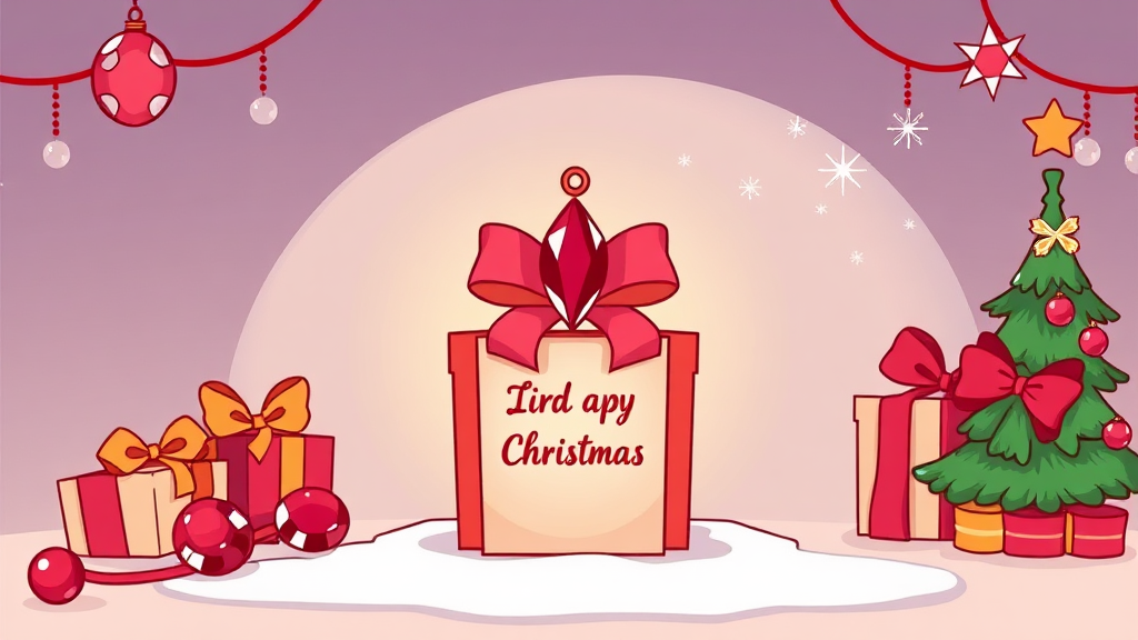 크리스마스 분위기 UP! 선물 아이디어 (cartoon 스타일)