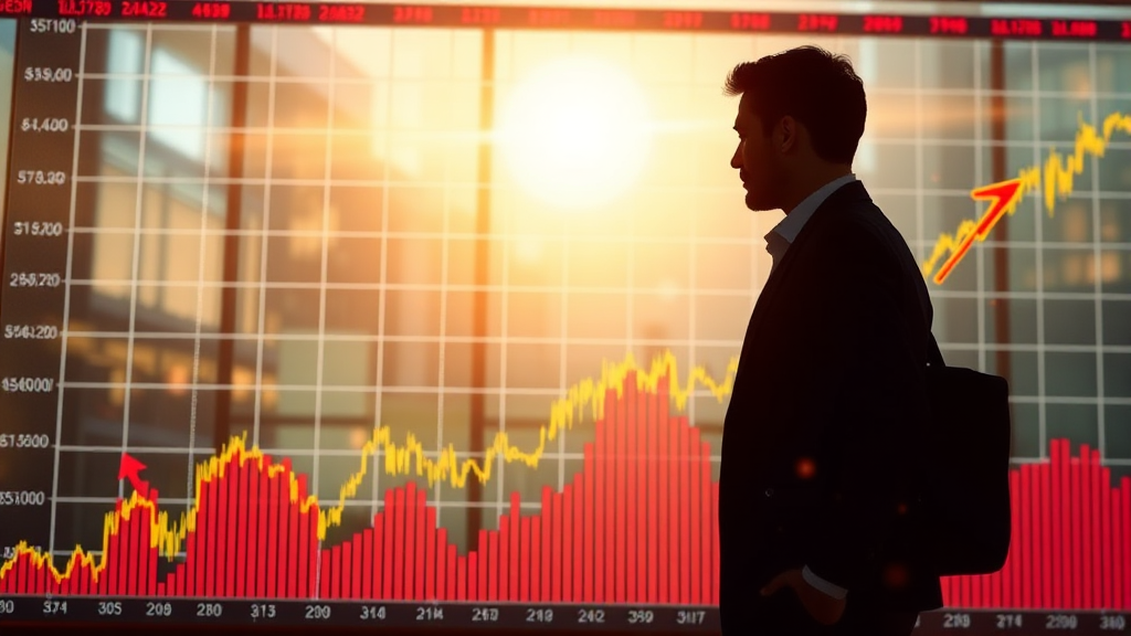 해외선물 vs 주식 (realistic 스타일)