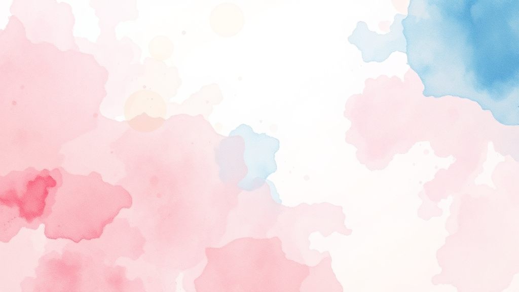 로또 구매 방식과 건전한 방법 (watercolor 스타일)