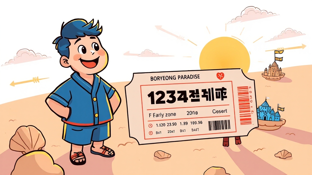 입장료 및 할인 정보 (cartoon 스타일)