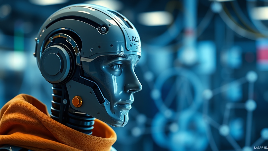 브로드컴 AI 매출 급증: 성장 동력, 실적 분석 및 투자 전망 5 AI 시대, 브로드컴의 사업 모델과 경쟁 우위 (realistic 스타일)