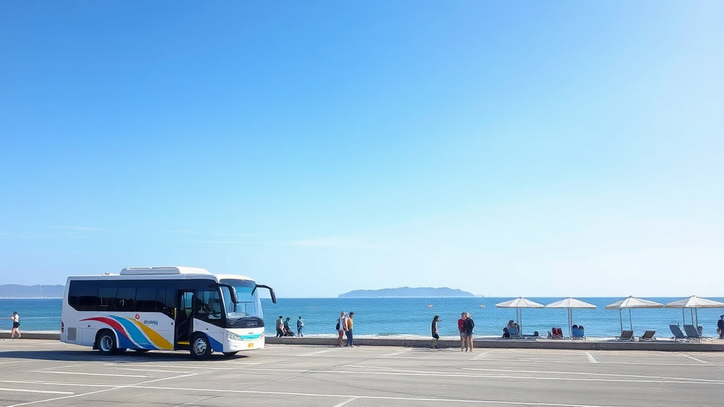 접근성 및 주차 정보 (realistic 스타일)