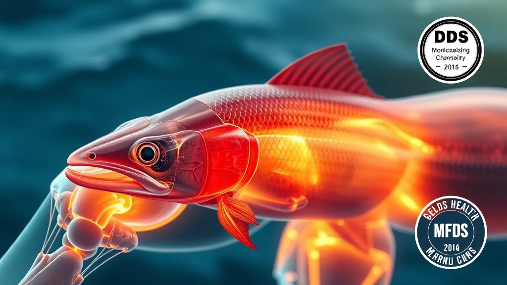 철갑상어 콘드로이친 선택 시 고려사항 (realistic 스타일)