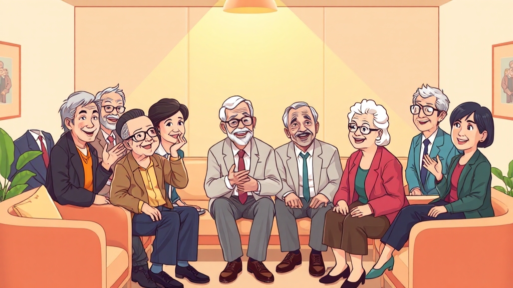 지역별 센터 특징과 서비스 (cartoon 스타일)