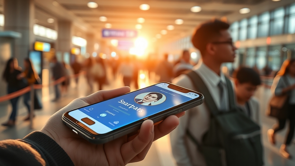 앱 설치 및 ID 등록 (realistic 스타일)