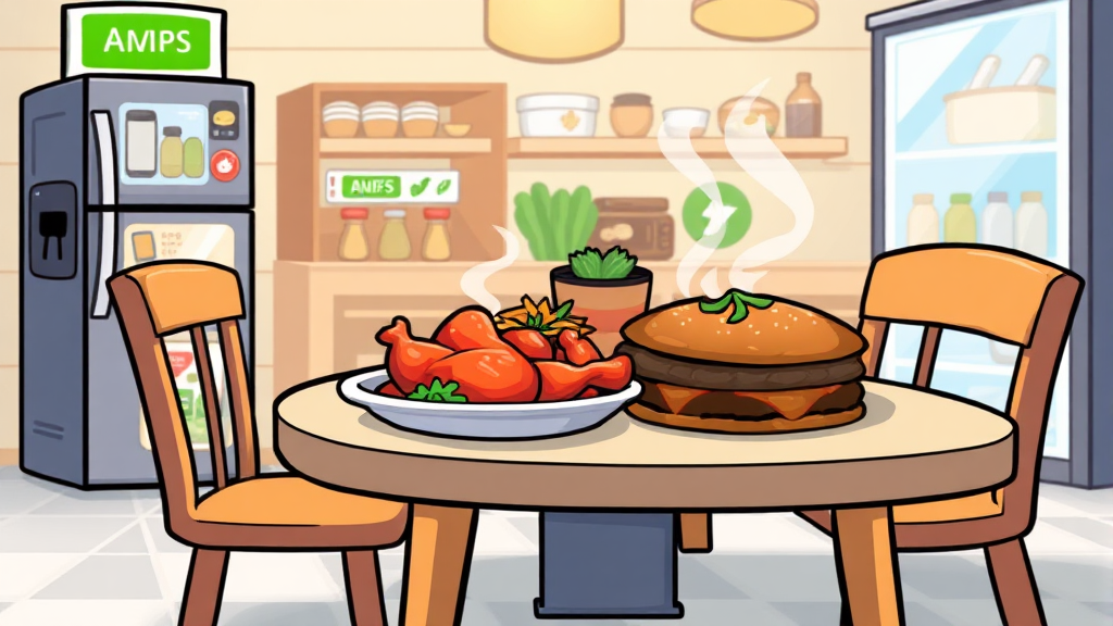 나만의 요리 도전! (cartoon 스타일)