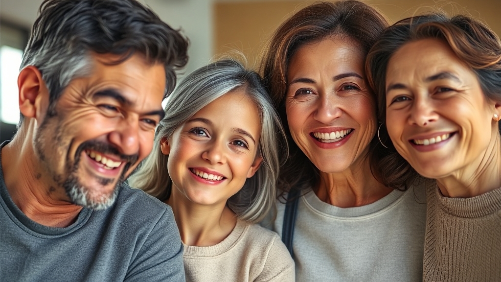 연령별 검진 포인트 (realistic 스타일)