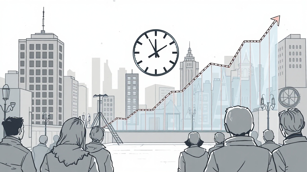 셧다운 경제적 영향 (illustration 스타일)