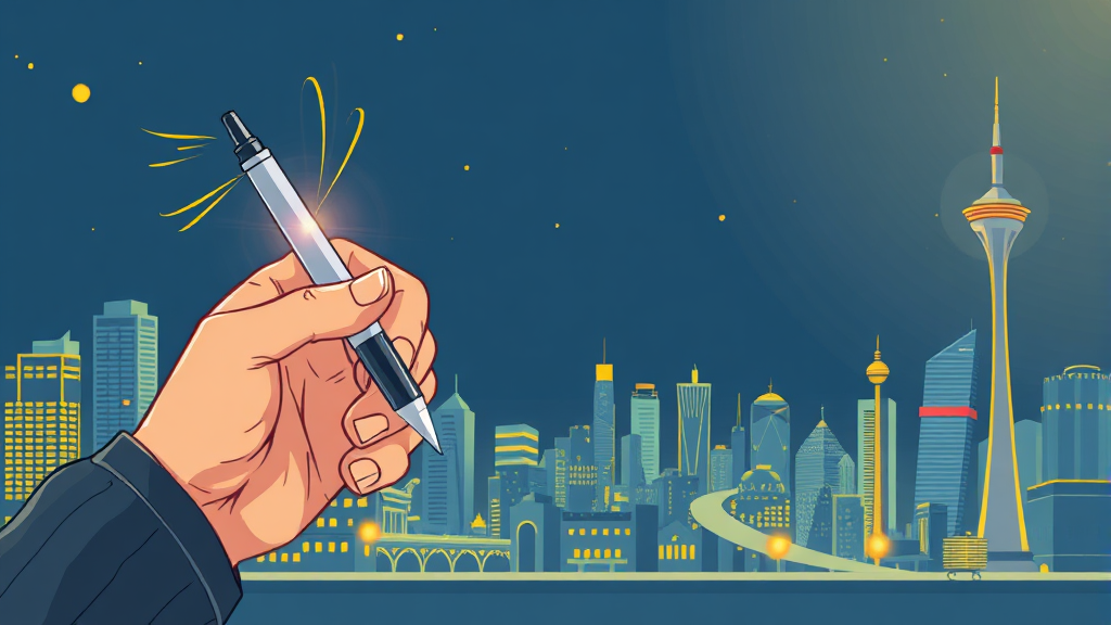 합격 전략, 이것만 기억하세요! (illustration 스타일)