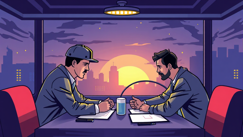 과거 파업 사례, 교훈은? (illustration 스타일)