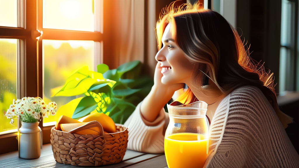 비타민 B 복용, 효과를 극대화하는 시간은? (realistic 스타일)