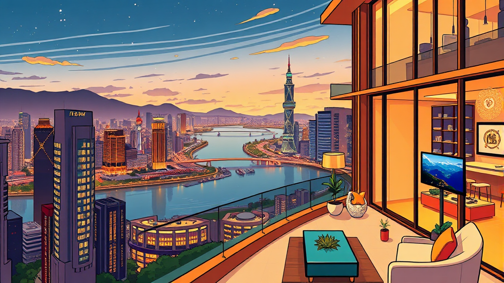 최고가 아파트 가격 결정 요인 (cartoon 스타일)