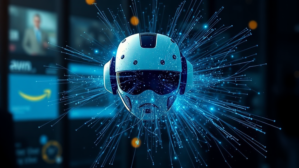 Amazon Q 요금제 및 연동 서비스 (realistic 스타일)