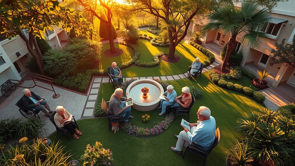 서비스와 시설 (realistic 스타일)