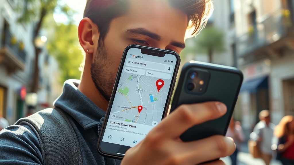 구글 번역기 지도 맵 총정리 2025 3 여행 중 길 찾기: 내비게이션 활용 (realistic 스타일)