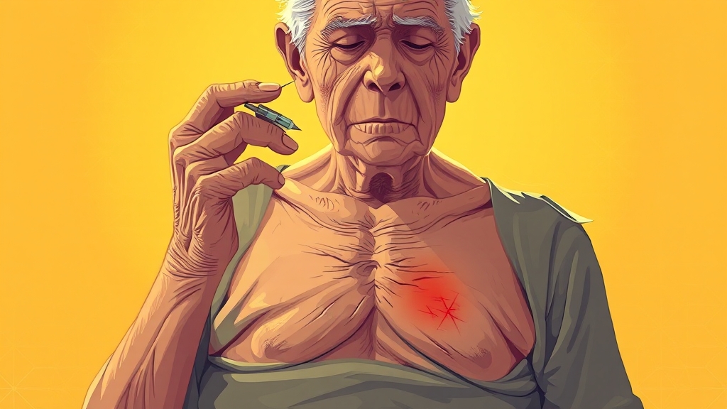 대상포진, 왜 맞아야 할까요? (illustration 스타일)
